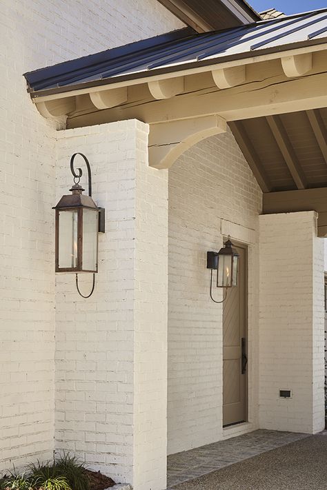 Vulcan - Legendary Lighting Gas & Electric Copper Lanterns Exterior Gas Lanterns, Outdoor Lighting Ideas House Entrance, Gas Lanterns Front Door Entrance, Exterior Lights On House, Beach House Front Porch, Exterior Lanterns, Spanish Lighting, Porch Lanterns, Exterior Lighting Design