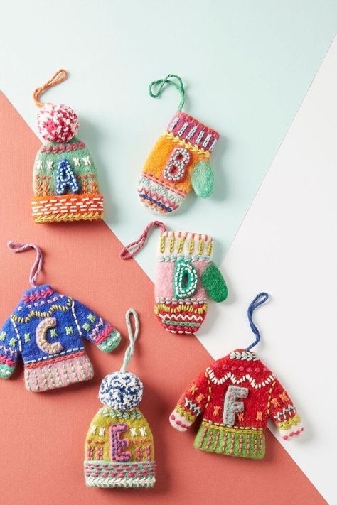 Anthropologie Released Their Holiday Collection 2 Months Early and Our Bank Accounts Are Already Empty - Brit + Co Anthropologie Holiday Decor, Anthropologie Ornaments, Best Christmas Tree Decorations, Anthropologie Christmas, Anthropologie Holiday, Cheap Christmas Gifts, Sweater Hat, Cheap Christmas, Cool Christmas Trees