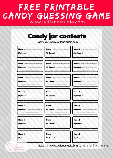 Some people simply jot down a number on a piece of paper and consider it their guess, while others meticulously count as many items as they can see from the outside and calculate an estimate based on the jar’s size. Guess How Many Marshmallows In The Jar, How Many In The Jar Game, Baby Shower Candy Guessing Game, Guess The Amount Of Candy In The Jar, Candy Jar Guessing Game Free Printable, Free Printable Guess How Many Candies, Guess How Many Candies In The Jar Free Printable, Halloween Guess How Many Jar, Guess The Number Of Candies In The Jar