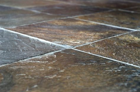 How To Clean Stone, Homemade Floor Cleaners, Slate Shower, How To Clean Granite, Slate Tile Floor, Flooring Texture, Stone Tile Flooring, Cleaning Stone, Natural Stone Flooring