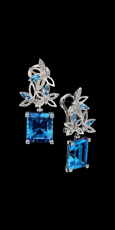 Master Exclusive Solo Jewerly Designs, Topaz Jewelry, Blue Stones, Exclusive Jewelry, Blue Jewelry, I Love Jewelry, Gorgeous Jewelry, Gems Jewelry, Exquisite Jewelry