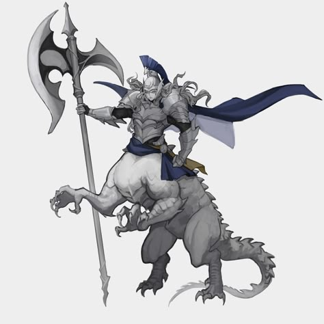 ArtStation - dragon knight, Kyou . Clenched Hand, Dragon Poses, Grey Theme, Dragon Armor, Blue Cape, Dragon Knight, Knight Art, Fantasy Dragon, Fantasy Rpg