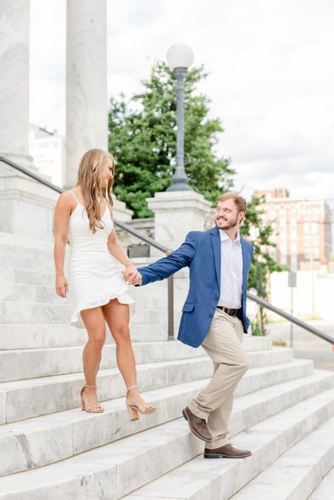 Kenley & Cody's Birmingham Engagement - Katie & Alec Photography Engagement Photos Birmingham Al, Birmingham City, Engagement Pics, Gorgeous Couple, Birmingham Alabama, Gorgeous Sunset, Engagement Photo Inspiration, Walking Down The Aisle, Engagement Photo