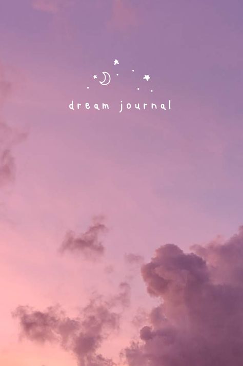 This dreamy journal is the perfect place to track and record your nightly dreams! Guided prompts and template included! #journalideas #journalprompts #dreamlife #journalaesthetic #guidedjournal Aesthetic Journal Cover, Dream Notebook, Moon Journal, Notebook Cover Design, Dream Symbols, Dream Journal, Guided Journal, Dream Gift, Journal Aesthetic