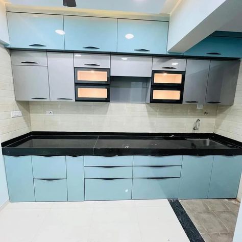 Acrylic Kitchen Look at high shine ✨ Long durability not Use better laminate #kitchendesign #acrylic #modular #modularkitchen #kitchen Acrylic Modular Kitchen Design, Small Kitchen Modular Design, Acrylic Kitchen, Crockery Unit Design, Best Laminate, Crockery Unit, Kitchen Modular, Laminate Kitchen, Modular Kitchen Design