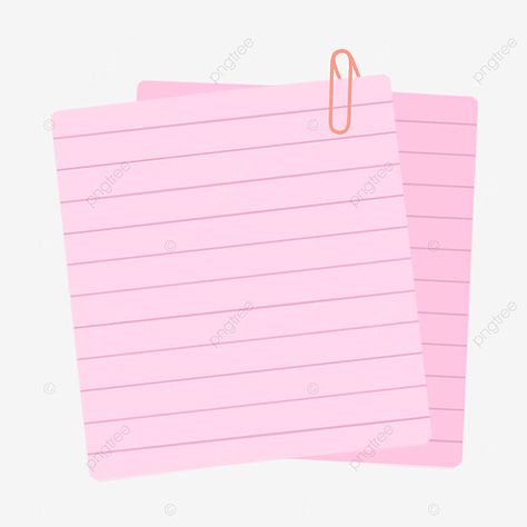 Pink Post It Notes, Pink Sticky Note Aesthetic, Pink Notebook Paper, Bookmark Clipart, Pink + Core + Aesthetic, Notes Illustration, Prayer Boards, Pink Sticky Notes, Vision Wall