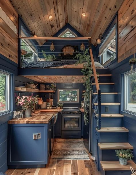 Rock Patio, Tiny Home Ideas, Cottage Tiny House, Brooklyn Navy Yard, Shed Home, Shed To Tiny House, Tiny House Loft, Best Tiny House, Tiny House Inspiration