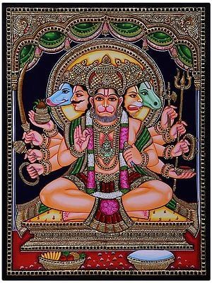 Panchamukhi Hanuman, Hanuman Ji Wallpapers, Tanjore Paintings, Hanuman Hd Wallpaper, Kerala Mural Painting, Shri Hanuman, Hanuman Pics, Shri Ram Photo, Hanuman Wallpaper