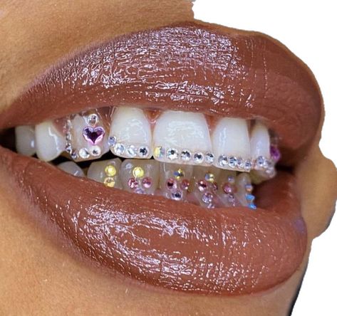 Teeth Gens, 2023 Resolution, Pretty Teeth, Dental Jewelry, Grillz Teeth, Diamond Teeth, Tooth Gems, Grills Teeth, Pretty Ear Piercings