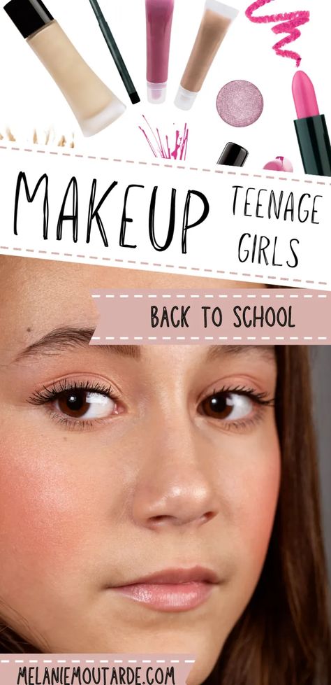 Teenage Makeup Products, Makeup For Teens Beginner, Teenage Makeup Looks Natural, Teen Makeup Looks Natural, Teenage Makeup Looks, Teen Makeup Routine, Simple Teen Makeup, Teen Makeup Looks, Teen Girl Makeup