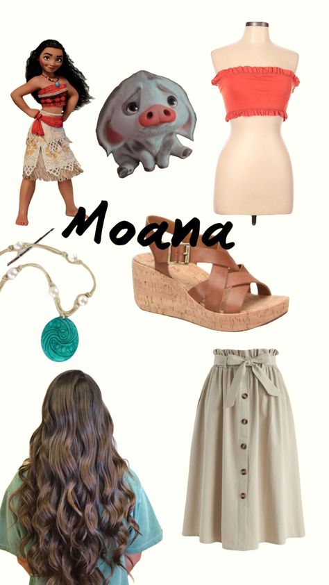 @willishelenap #moana#modern#outfit Diy Moana Outfit, Moana Modern, Moana Disneybound, Moana Outfit, Outer Banks Outfits, Modern Outfits, Outer Banks, Moana, Creative Play