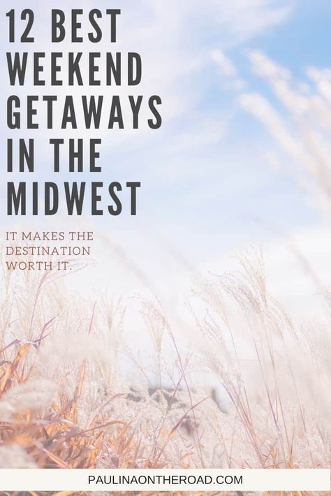 Are you looking for the best Midwest weekend getaways? This is the ultimate list when looking for getaways in the Midwest including nature escapes in the Midwest, cities in the Midwest or hidden gems in the Midwest. Many of these destinations also make perfect romantic getaways in the Midwest or a weekend getaway in the Midwest with kids. Midwest weekend trips are the best way to enjoy this beautiful are of the USA. #midwest #midwestgetaways #midwesttrips #midwestweekendtrips #usa #wisconsin #ch Mom Getaway Ideas, Romantic Midwest Getaways, Best Midwest Weekend Getaways, Midwest Bachelorette Party Destinations, Midwest Girls Weekend, Weekend Getaway Ideas Midwest, Bachelorette Locations, Midwest Weekend Getaways, Midwest Getaways