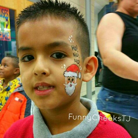 The BEST JOB EVER is being a Face Painter! I Love Face Painting! ... Santa Claus - FunnyCheeksTJ / Dallas Face Painter Santa Claus Face Painting, Christmas Face Painting, Christmas Crackers, Good Job, Face Art, Face Painting, Santa Claus, Carnival Face Paint, Painter