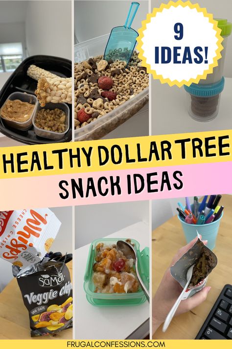 Healthy Dollar Tree snack ideas - great for on-the-go, or at the office, or just when you're at home. These are AWESOME. I had NO IDEA to try these combinations of things all from the Dollar Tree (those maple walnut and peanut-butter rice sticks? OFF the HOOK!). Budget meals. Healthy Dollar Tree Snacks, Healthy Dollar Tree Meals, Dollar Tree Snackle Box Ideas, Dollar Tree Meals Ideas, Snacks On A Budget, Dollar Tree Meals, Good Protein Snacks, Cheap Snacks, Rice Sticks