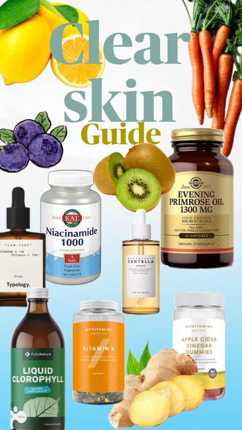 Supplements and anti inflammatory foods Supplements For Clear Skin, Vitamins For Clear Skin, Hormone Balancing Supplements, Skin Supplements, Hormonal Balance, Hormone Balancing, Skin Care Essentials, Health Supplements, Skin Health