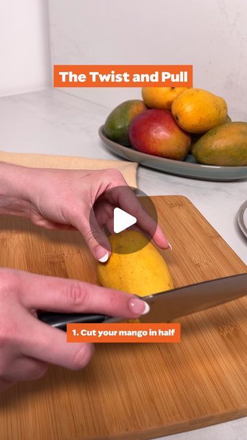 National Mango Board on Instagram: "It’s the best time of year — peak mango season! Check out our favorite ways to cut and enjoy the most joyful fruit around. Let us know your favorite hack in the comments! 🥭🍴  #mangos #gomango #mangotime #fruit #mango #cutamango #cutmango #mangocutting #mangolover #mango #mangotime #kitchenhack #foodhack" Mango Cut, How To Cut Mango, How To Slice Mango, How To Cut A Mango Easy, How To Store Mangos, Boing Mango, How To Cut A Mango With A Pit, Mango Fruit, Tasty Baking