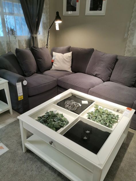 Complete Your Living Room with The LIATORP series from IKEA Liatorp Coffee Table Ideas, Ikea Trulstorp Coffee Table, Trulstorp Coffee Table, Liatorp Ikea Coffee Table, Grey Ikea Kitchen, Ikea Liatorp, Console Table Coffee, Tv Storage, Glass Cabinet Doors