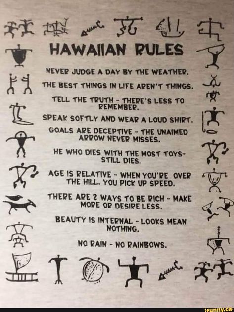 Tap to see the meme Hawaiian Rules, Books You Should Read, Over The Hill, No Rain, Make Beauty, Top Memes, Tell The Truth, True Words, Funny Facts