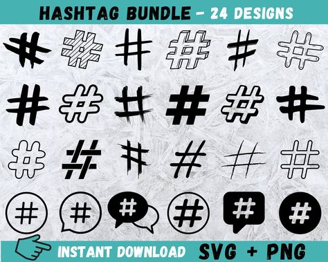 This bundle includes 100+ unique and stylish SVG tag designs perfect for use on social media, websites, and more. All designs are high quality and can be easily customized to your liking. Download instantly and start creating.
#bubblefonts #freefonts #fontdesign #typography #graphicdesign Hashtag Logo Design, Hashtag Tattoo, Sunscreen Ads, Hashtag Logo, Designing Stickers, Symbol Drawing, Hashtag Sign, Graffiti Letters, Best Graffiti