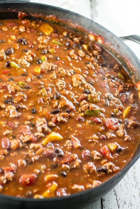 The Best Turkey Chili Ever! | www.oliviascuisine.com Best Turkey Chilli Ever Chili Recipes, The Best Turkey Chili You’ll Ever Taste, Best Turkey Chili Recipe Award Winning, Best Turkey Chili, Turkey Chile, Turkey Chilli, Ground Turkey Chili, The Best Turkey, Recipe Crockpot