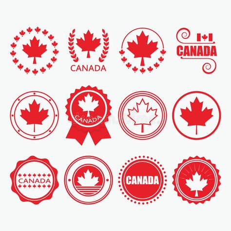 Canada Graphic Design, Cricut Canada, Canada Svg, Canada Stamp, Happy Birthday Canada, Canadian Quilts, Canadian Things, Shrink Paper, Itinerary Planner