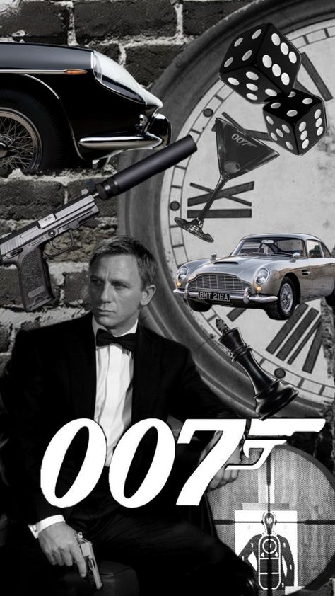 007 James Bond Wallpapers, James Bond Black And White, James Bond Wallpaper Iphone, James Bond Theme Party Outfit, James Bond Wallpaper, James Bond Aesthetic, Bond Wallpaper, James Bond Rolex, Remy Bond