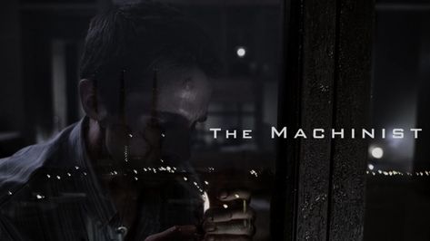 the machinist aesthetic Machinist Aesthetic, The Machinist, Quote Posters, Cinematography, Favorite Movies, Tv Shows, Fan Art, Memes, Quotes