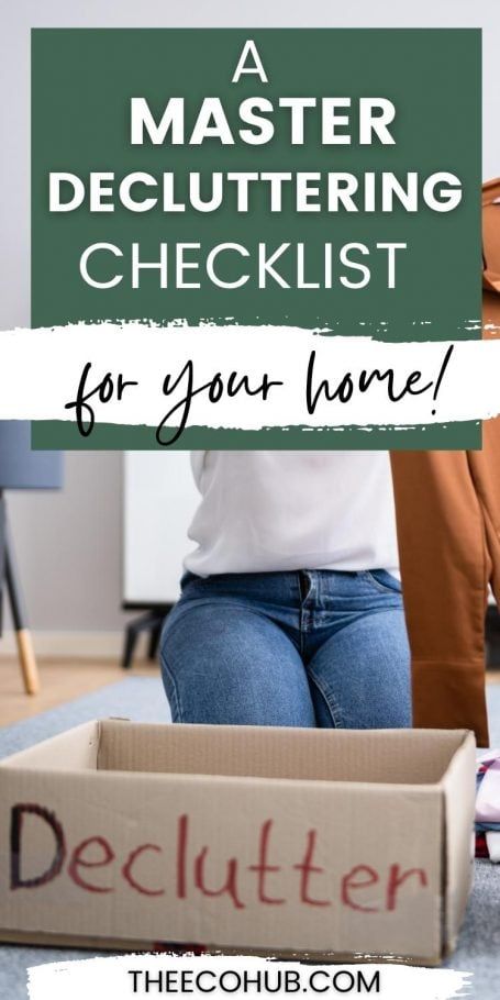 A Master Decluttering Checklist For Your Whole Home Bedroom Declutter, Decluttering Checklist, Declutter Checklist, Old Bras, Be The One, Peace Of Mind, Declutter, To Tell, The One