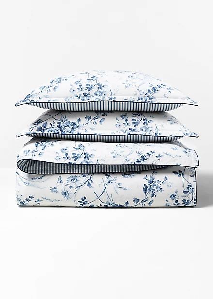 Annie Comforter Set French Linens, Plaid Comforter, Romantic Floral Print, Floral Comforter, Striped Duvet, Striped Duvet Covers, French Stripes, Luxury Bedding Sets, Room Redo