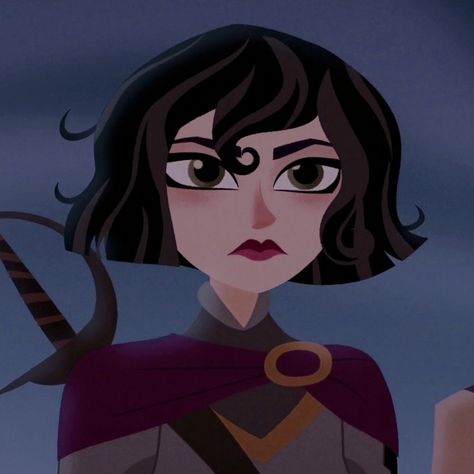 Cassandra Pfp Tangled, Cassandra Tangled Icon, Cass Tangled, Tangled The Series Cassandra, Rapunzel Cassandra, Cassandra Rapunzel, Tangled Cassandra, Fandom Characters, Cassandra Tangled