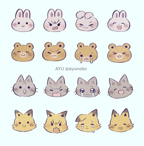 Chibi Cat, 캐릭터 드로잉, Cute Doodle Art, Mascot Design, 영감을 주는 캐릭터, Cute Chibi, Simple Doodles, Cute Animal Drawings, Cat Drawing