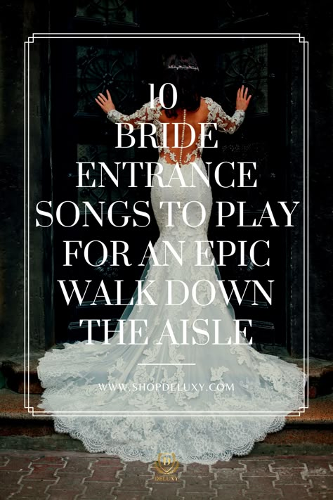 Wedding Aisle Songs The Bride, Fun Games For Weddings, Songs For Walking Down The Aisle Wedding, Wedding Processional Songs Country, Bridal Walking Down The Aisle, Bride Aisle Entrance, Songs For The Bride To Walk Down To, Wedding Aisle Songs Walks, How To Walk Down The Aisle Wedding