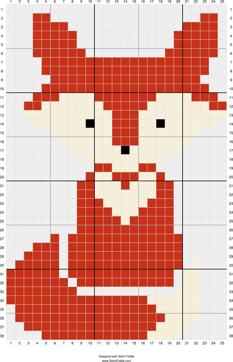 Stitch Fiddle is an online crochet, knitting and cross stitch pattern maker. Fox Cross Stitch, Stitch Fiddle, Paloma Cocktail, Cross Stitch Pattern Maker, Fox Crafts, Crochet Charts, Perler Art, Crochet Wall Hangings, Fox Pattern