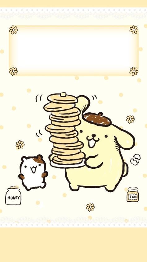 Pompompurin Aesthetic Wallpaper Ipad, Pompompurin Wallpaper Homescreen, Pompompurin Homescreen, Pompompurin Lockscreen, Pompompurin Background, Pompompurin Wallpaper, Pearl Aesthetic, Yellow Aesthetic Pastel, Iphone Wallpaper Kawaii