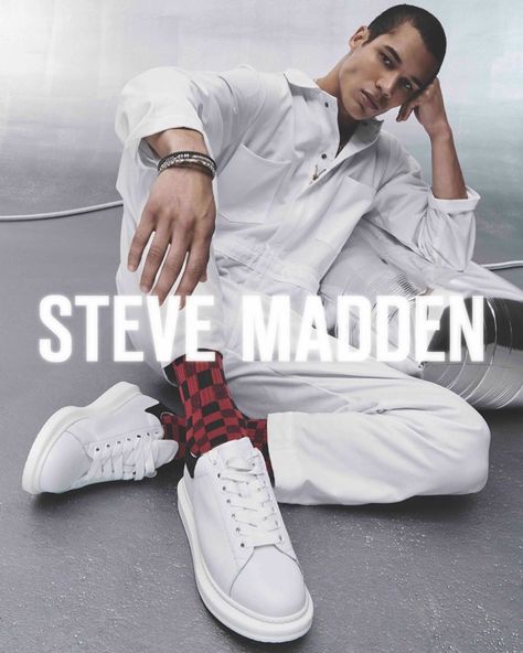 Steve Madden Holiday 2019 Campaign | The Fashionisto White Dress Sneakers, Shoes Editorial, Sneakers Illustration, Shoes Fashion Photography, Holiday Campaign, Modeling Agency, Shoes Photography, All Black Looks, Fashion Photography Inspiration