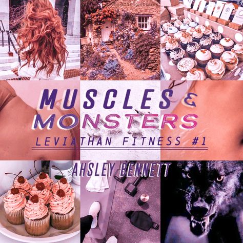 written by Ashley Bennett Muscles And Monsters Book, Ashley Bennett, Monster Book Of Monsters, Book Aesthetic, Written By, Muscles, Books