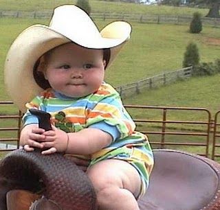 Chubby Baby Boy, Future Cowboy, Wilford Brimley, Fat Babies, Fat Baby, Chubby Baby, Chunky Baby, Chunky Babies, Cowboy Baby