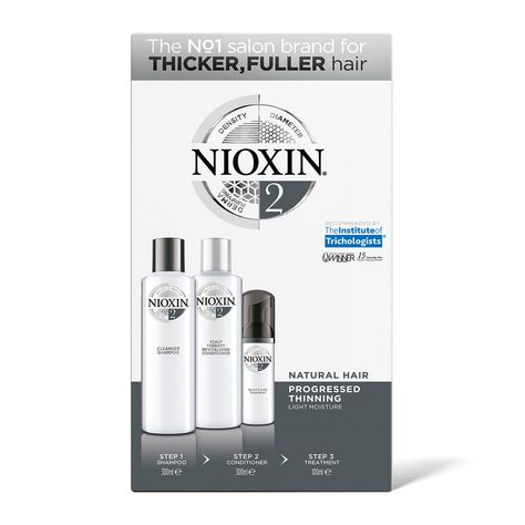 System 2 for Fine and Progressed Thinning Hair Trial Kit Hop Flower, Thicker Fuller Hair, Cleansing Shampoo, Hair System, Sodium Lauryl Sulfate, Fuller Hair, Hair Thickening, Thinning Hair, Hair Strand