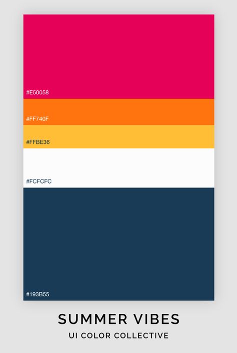 Playroom Color Palette Ui Color, Summer Logo, Banners Design, Colorful Playroom, Sunrise Colors, Website Color Palette, Orange Gradient, Flat Ui, Bold Color Schemes