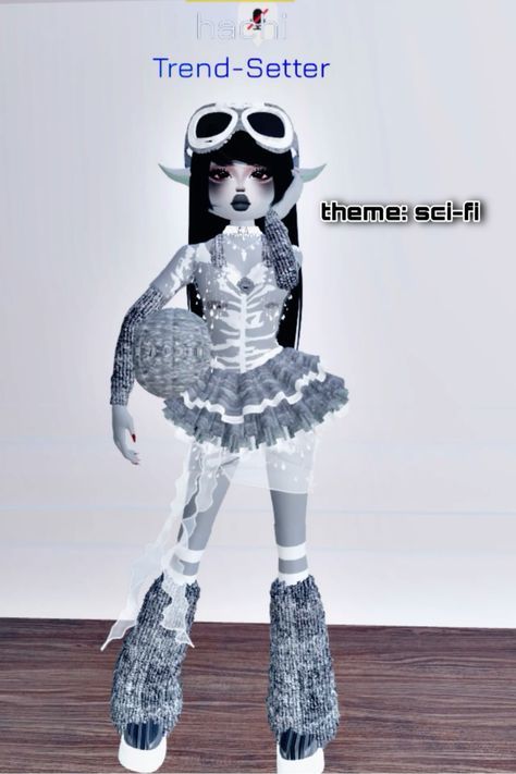 Dress To Impress Outfits Roblox Game Sci-fi Theme, Dress To Impress Outfits Roblox Sci-fi Theme, Sic Fi Dress To Impress, Capricorn Dress To Impress, Dystopian Outfits Dress To Impress, Sc-fi Fits Dti, Dress To Impress Si-fi, Dress To Impress Overalls, Star Girl Dress To Impress Roblox Game