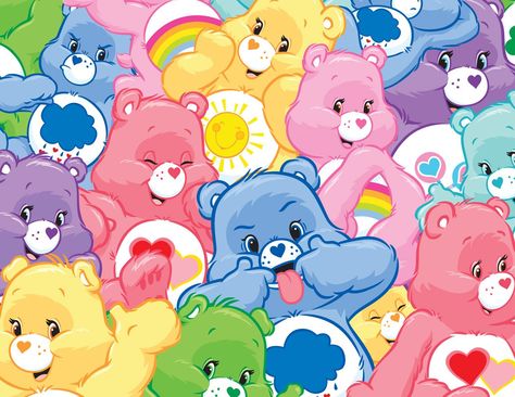 Pink And Purple Aesthetic, Bear Wallpaper, Care Bear, Care Bears, Purple Aesthetic, Pink And Purple, Teddy Bears, Desktop Wallpaper, Bears