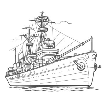 Battle Ship Drawing, Battleship Drawing, Ship Outline, Drawing Ship, Ship Sketch, Ship Illustration, Ring Drawing, Wing Drawing, Journals Ideas