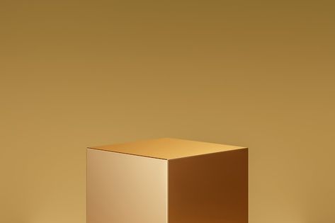 Product Podium, Gold Foil Background, Background Stand, Gold Cube, Product Background, Gold Foil Texture, Dark Red Background, Glowing Background, Futuristic Background