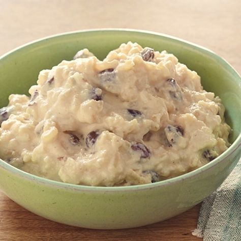 Rum Raisin Rice Pudding, Raisin Rice Pudding, Raisin Rice, Barefoot Contessa Recipes, Florence Food, Rice Pudding Recipes, Creamy Rice Pudding, Rice Pudding Recipe, Tyler Florence