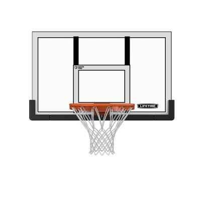 Lifetime Basketball Backboard and Rim Combo (48-Inch Polycarbonate) Basketball Backboard, Xmas 2022, Too Cool For School, Club House, Steel Frame, Basketball, Free Shipping, Quick Saves