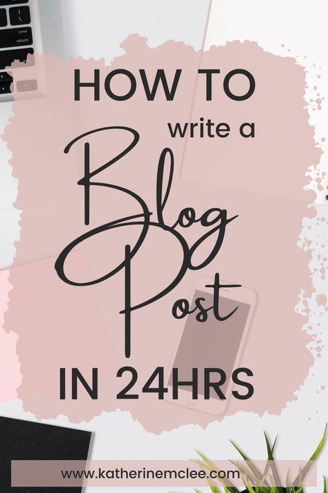 Write a blog post fast. How to write a blog post in less than 24hrs. Work smarter not harder. Write blog posts quicker Blog Post Topics, Write A Blog, Blogging Business, Beginner Blogger, Blog Site, First Blog Post, Blog Ideas, Blogger Tips, Blogging Advice