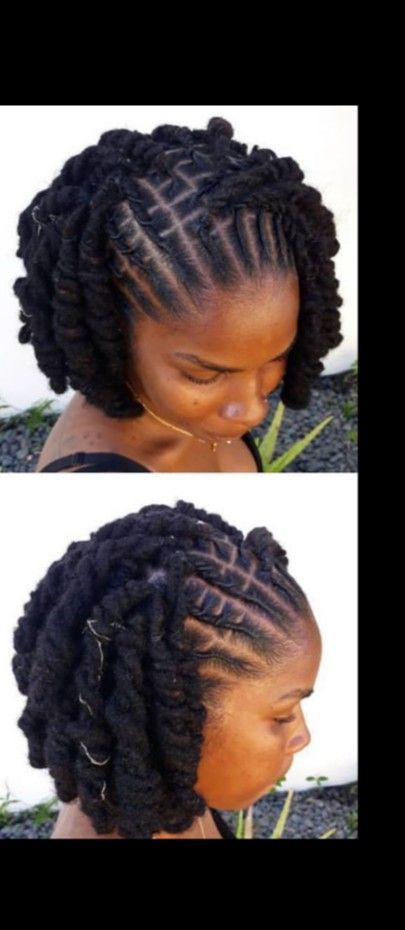 Detailed Loc Styles, Long Dreadlock Styles For Women Updo, Loc Styles Women Medium, Loc Bob Styles For Women, Loc Styles Side Part, African Loc Styles, Loc Halo Style, Updo For Long Locs, Ladies Locs Hairstyles