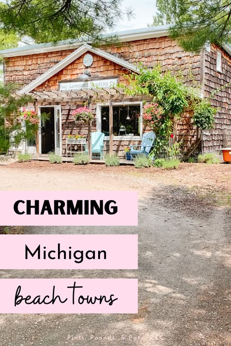 Day Trips In Michigan, Onekama Michigan, Fish Town Michigan, Best Michigan Vacation Spots, M-22 Michigan, Michigan Coast Road Trip, Northern Michigan Aesthetic, Suttons Bay Michigan, Glen Arbor Michigan