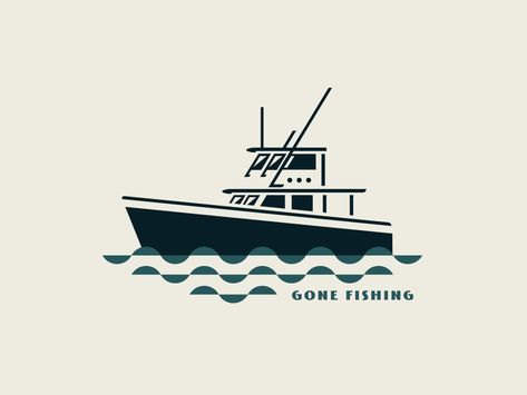 Browse thousands of Fishing images for design inspiration | Dribbble Boat Icon, Boat Tattoo, Sea Logo, Boat Illustration, Zestaw Ikon, Fish Graphic, Isometric Illustration, Paper Boat, Ship Logo