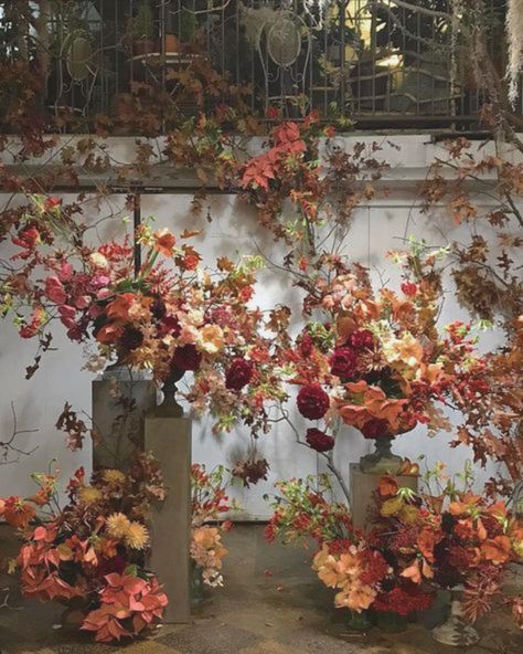 A few details to tie an autumn vibe into your ‘I do’. Swipe to see what we’ve been inspired by this fall. ⁠ ⁠ Book a consultation today to get a head start on your fall fantasy wedding. ⁠ ⁠ #fallwedding #autumnbride #novemberbrides #fallweddinginspo #aestheticweddings #bridaldetails #pinterestweddings #weddinginspo #weddingplanning #autumnwedding Late Autumn Wedding, Early Autumn Wedding, Fall Foliage Aesthetic, October Wedding Florals, Fall Ceremony Flowers, Autumn Wedding Aesthetic, Fall Wedding Ceremony Flowers, Foliage Aesthetic, Fall Wedding Welcome Sign